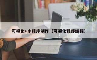 博白可视化+小程序制作（可视化程序编程）